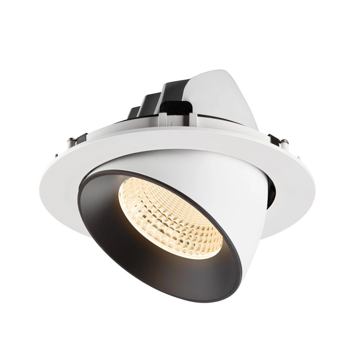 Recessed spotlight Numinos Gimble XL white/black 2700K - 55deg SLV 4024163308755