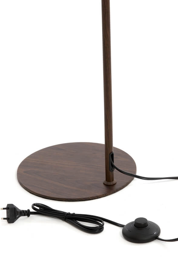 Wood look reading lamp Salomo 147cm Light & Living 8717807757151
