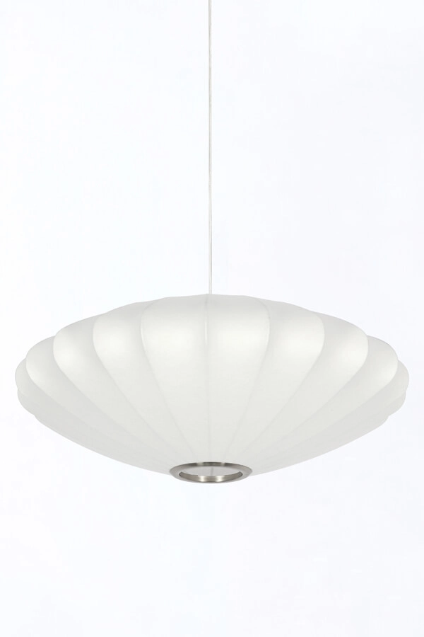 Japandi pendant lamp Fay Ø 60cm white Light & Living 8717807760373