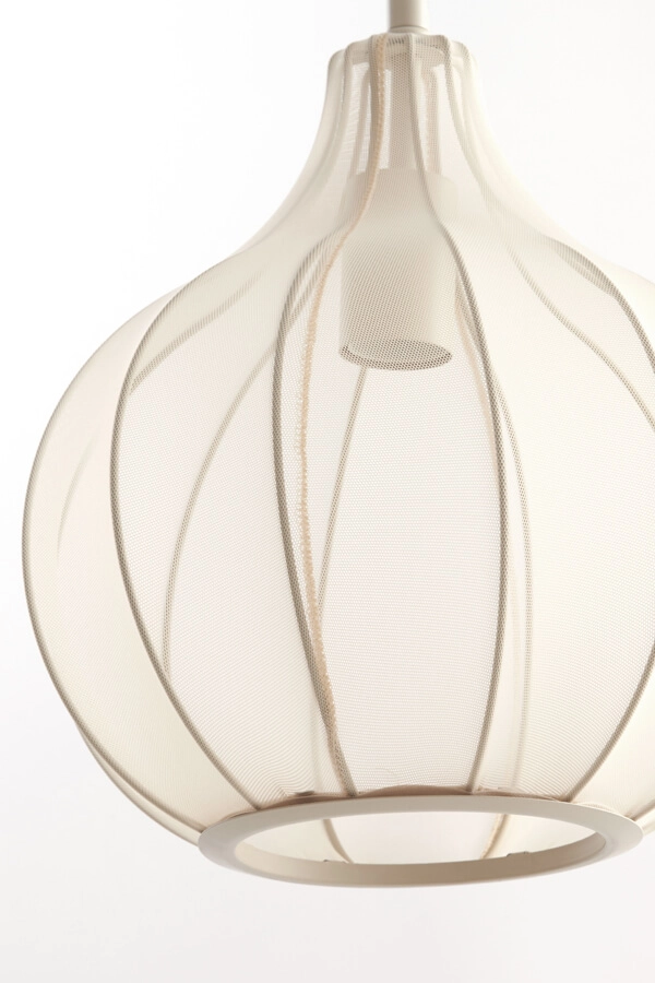 Cream pendant lamp Elati Ø 29cm japandi Light & Living 8717807702717
