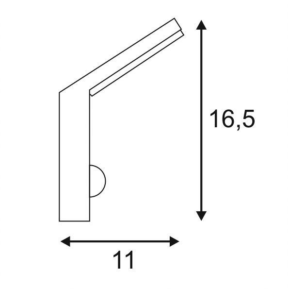 Wall lamp Ordi SLV 4024163151344