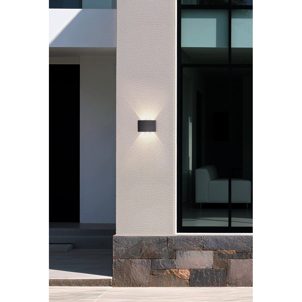 Wall lamp Shadows M black Searchlight 5053423283005