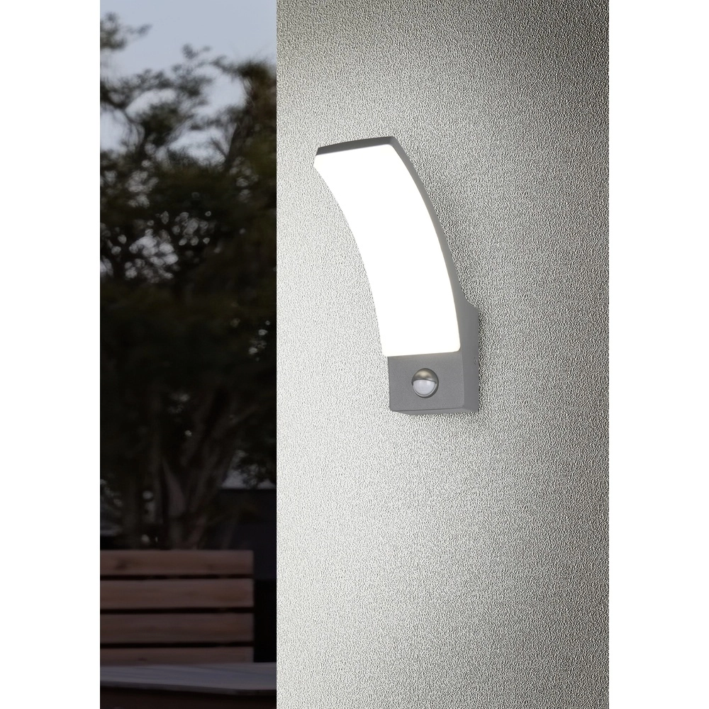 Design wall lamp Beja anthracite with sensor Trio 4017807648393
