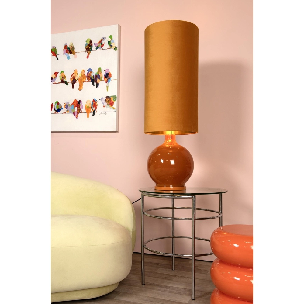 Floor lamp Esterad Ochre yellow Lucide 5411212106032