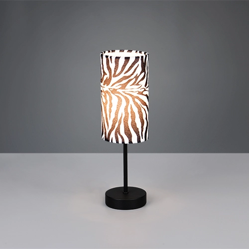 Table lamp Zebara zebra print Trio 4017807678345