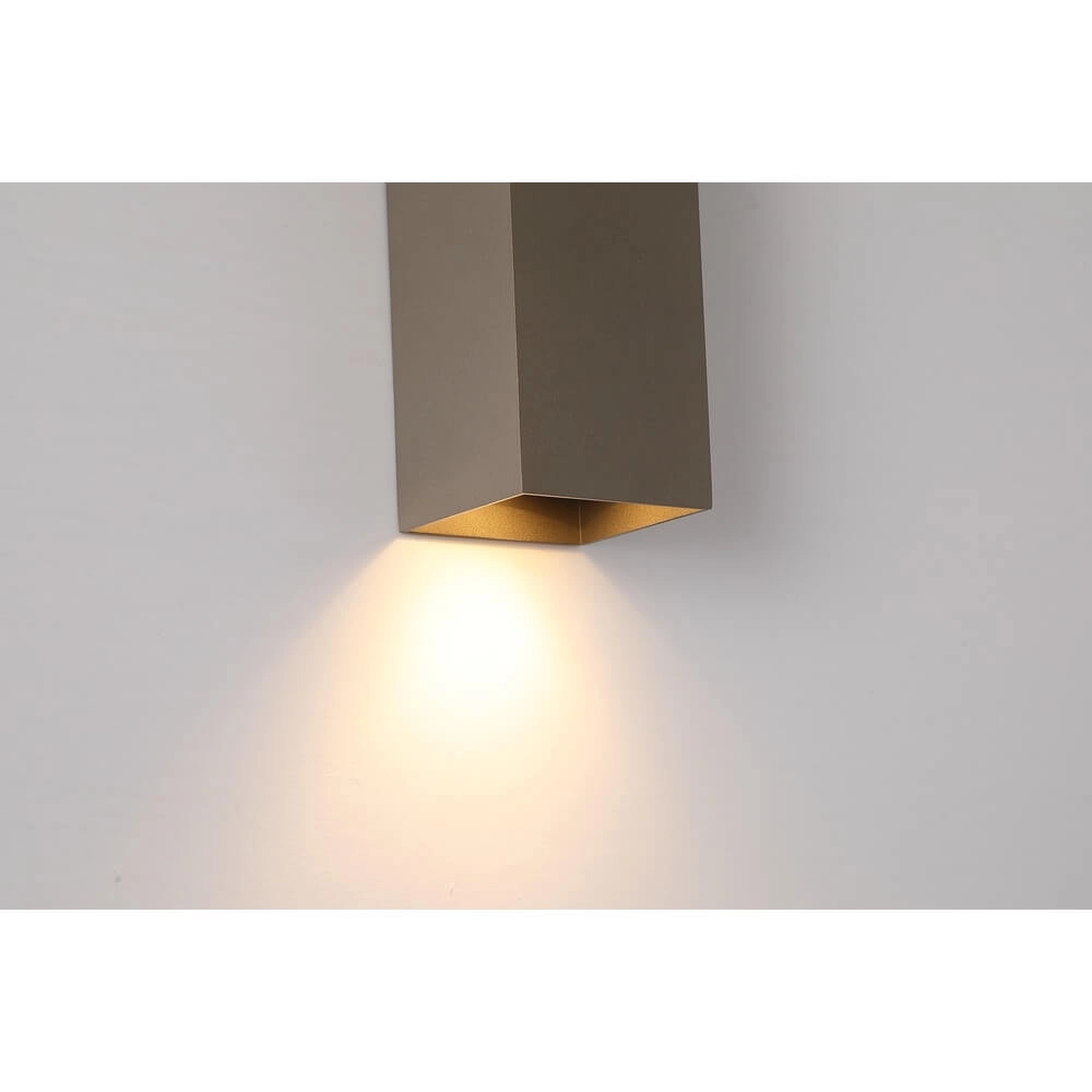 Sleek wall lamp Sifor dark champagne Lyora 5053423285085