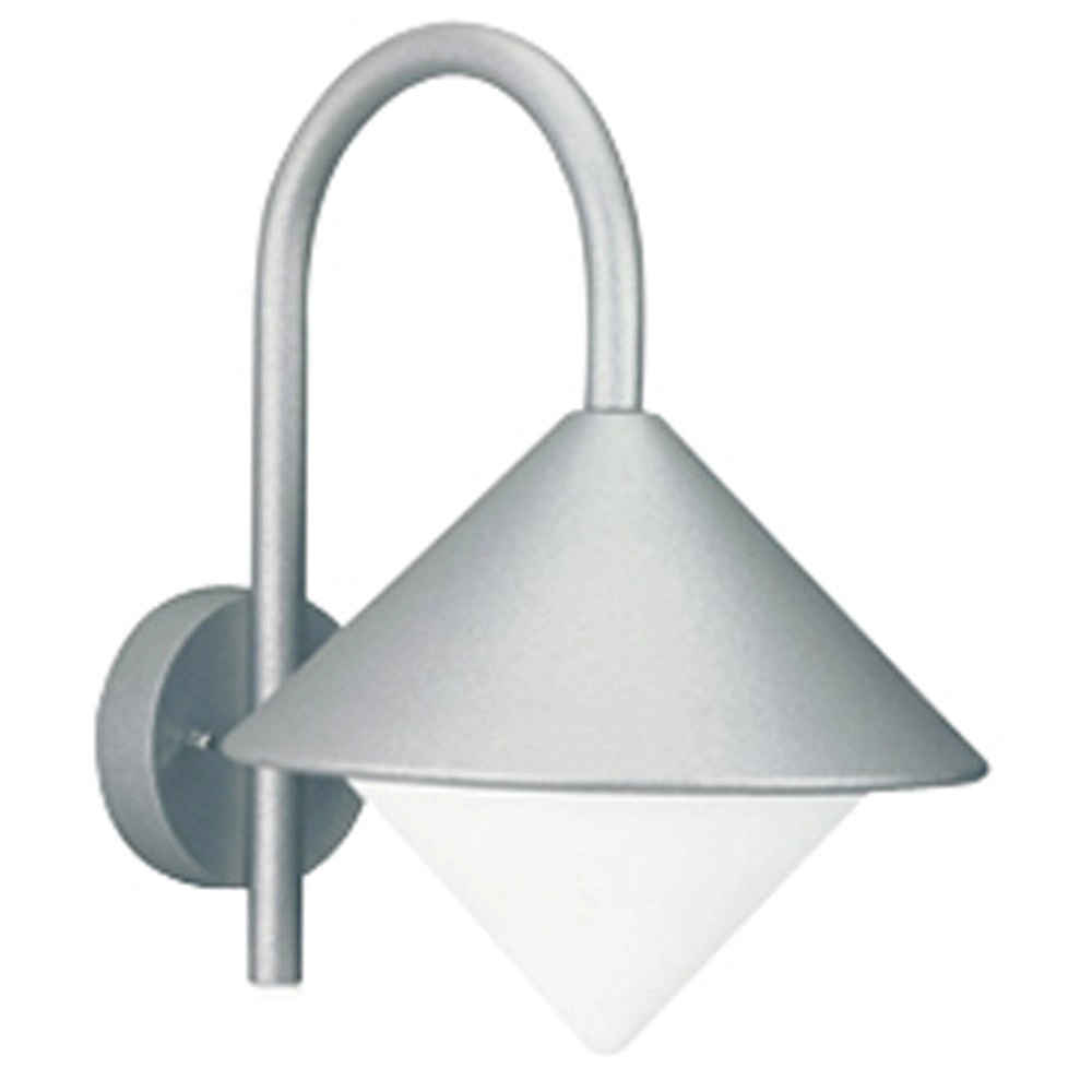 Outdoor wall lamp grey Triangle 26cm