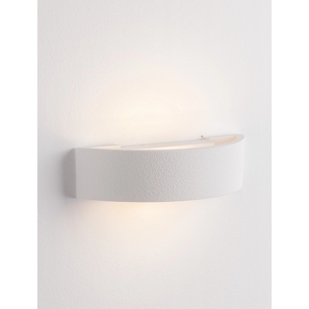 White wall lamp Tidal design