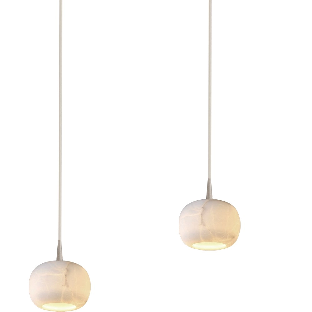 Oval pendant lamp Alta 6-light beige terra Masterlight 8718121438337