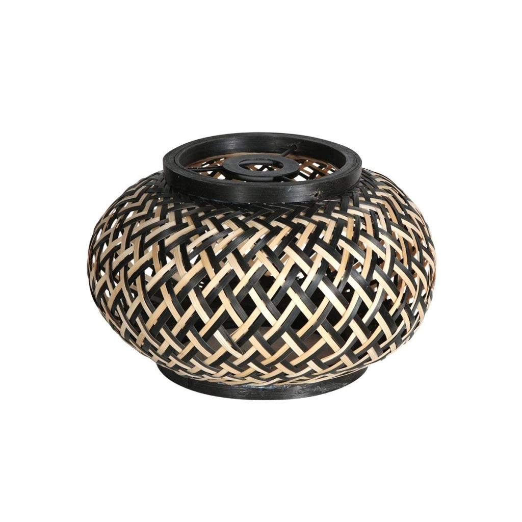Table lamp Nox Light with bamboo shade Ø22,5cm Steinhauer 8712746182927