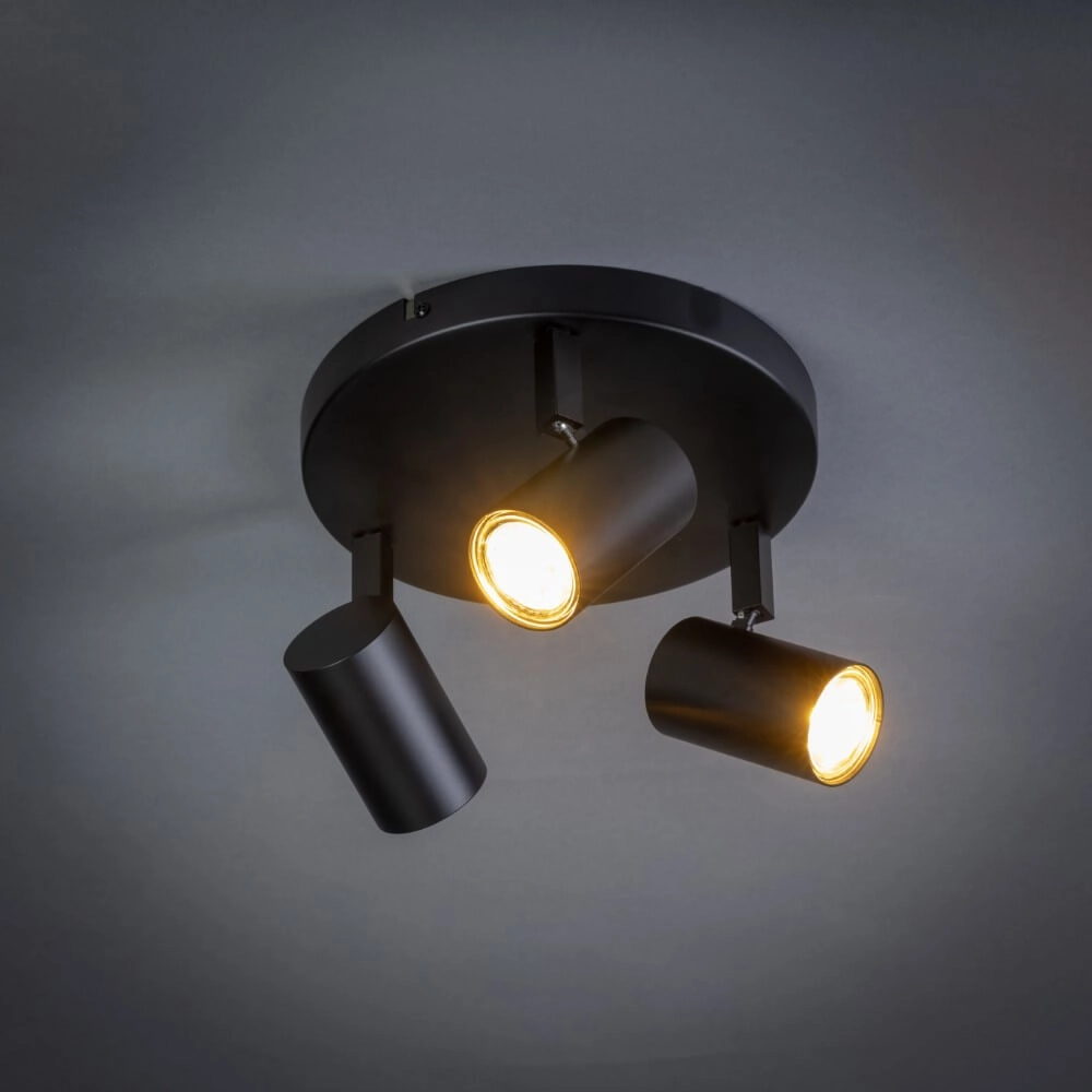 3-light surface-mounted spotlight The Common black ETH 8720195304326