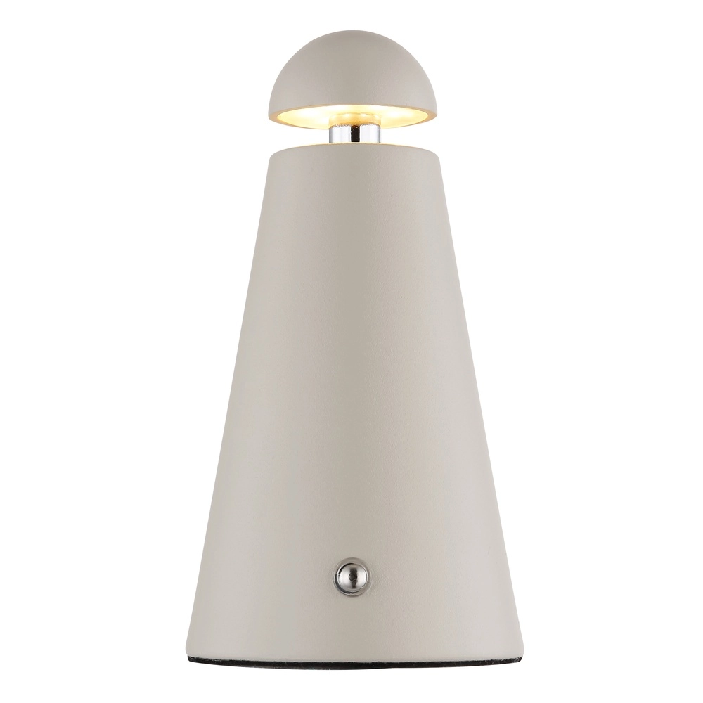 Modern table lamp Liva Sand Brown Rechargeable Globo 9007371566914