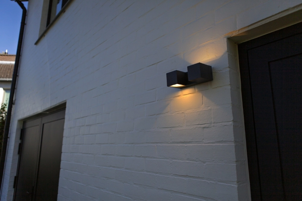 Design wall lamp Fari grey Lutec 6939412018249
