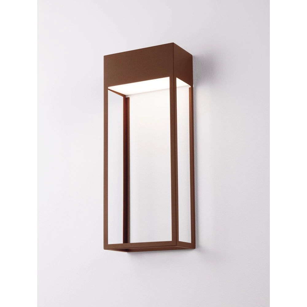 Sleek wall lamp Moby Rusty brown Lyora 5212017464965
