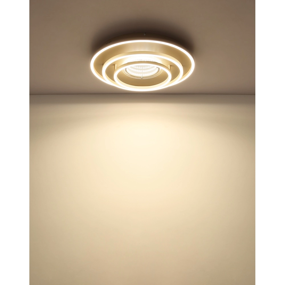 Design ceiling lamp Lawanda sand brown 51cm Globo 9007371589265