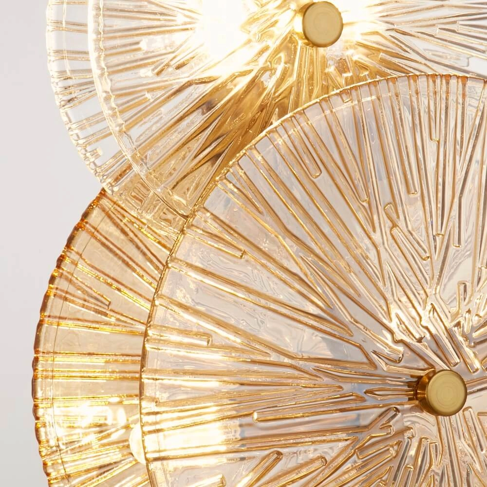 Golden table lamp Wagon Wheel 66cm high Searchlight 5053423248264