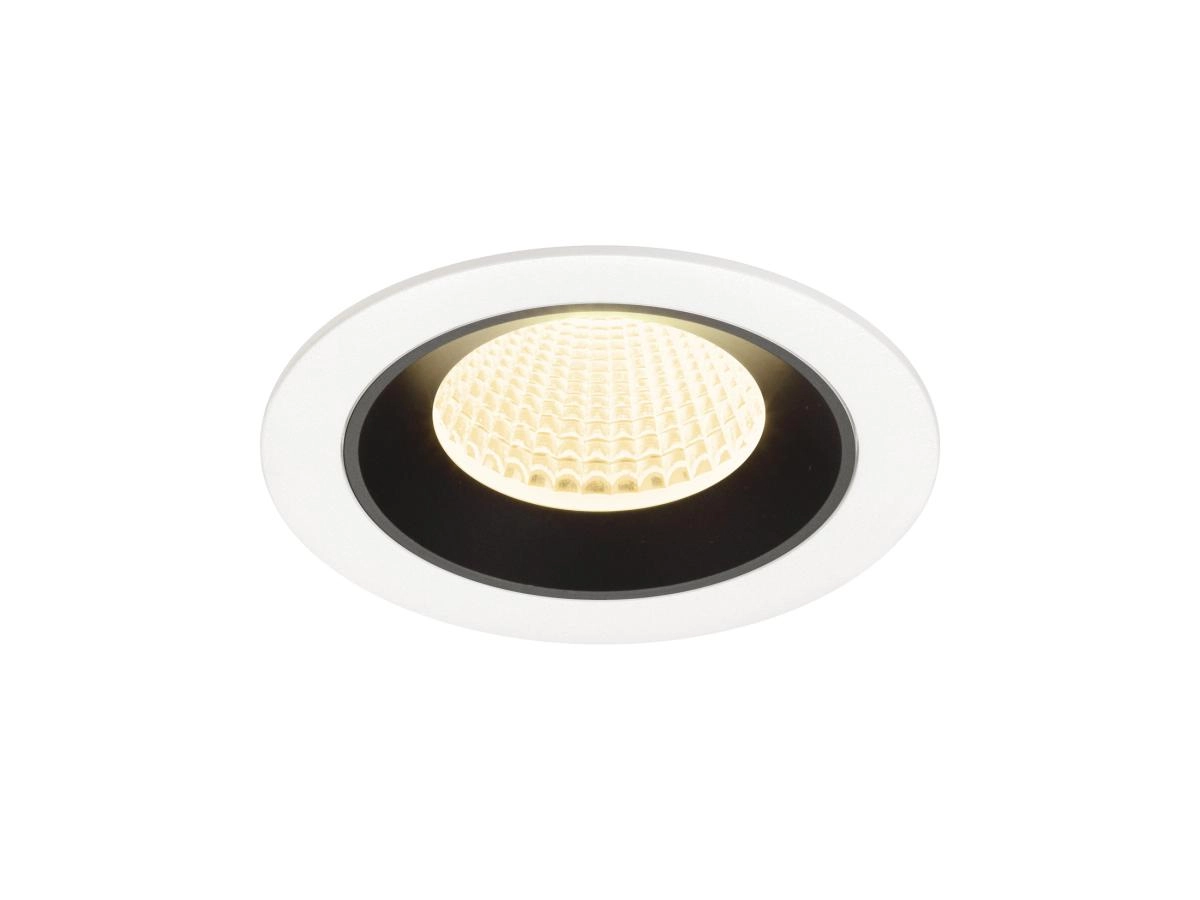 Recessed spotlight Numinos M white/black 3000K - 40deg