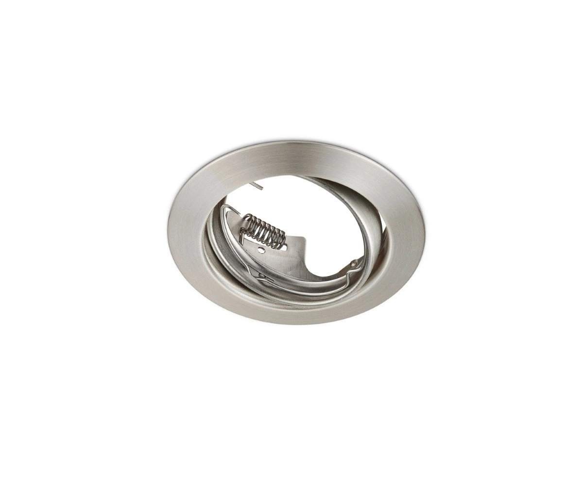 Round recessed spotlight Jura GU10 8.3cm nickel matt
