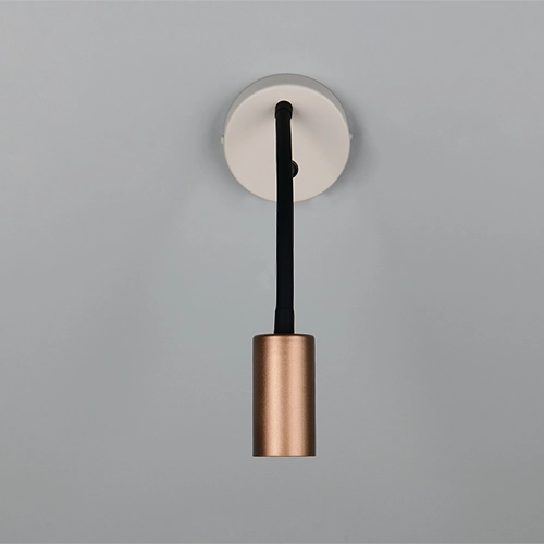 Wall light Taryn mocha brown with switch Trio 4017807685695