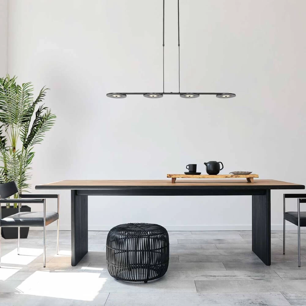 Black LED office lamp Turound Steinhauer 8712746166965