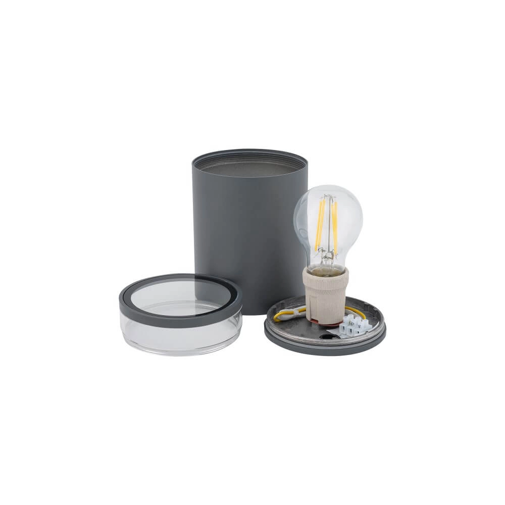 Surface-mounted spotlight Rock Pro anthracite Lyora 5903139106870