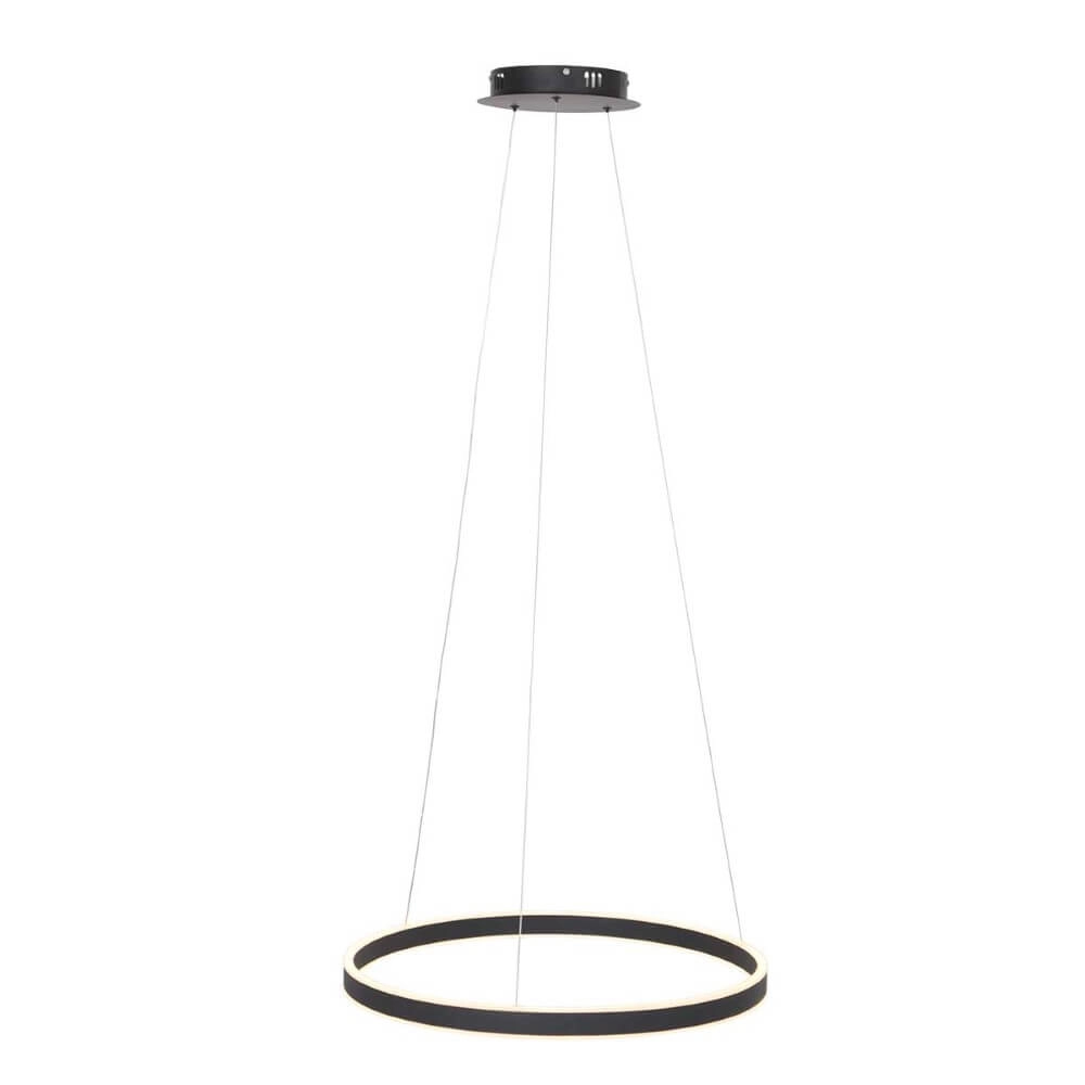 LED hanging lamp Ringlux black Steinhauer 8712746166811