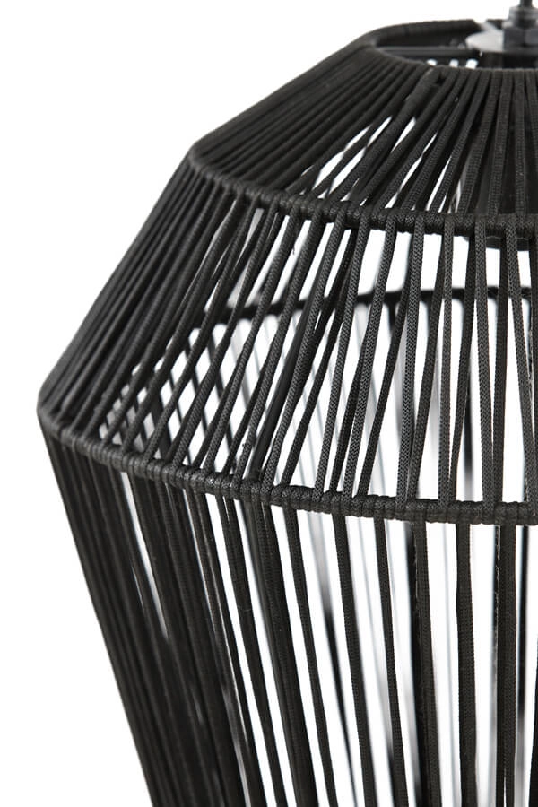 Bohemian pendant lamp Deya black Ø 30cm Light & Living 8717807681142