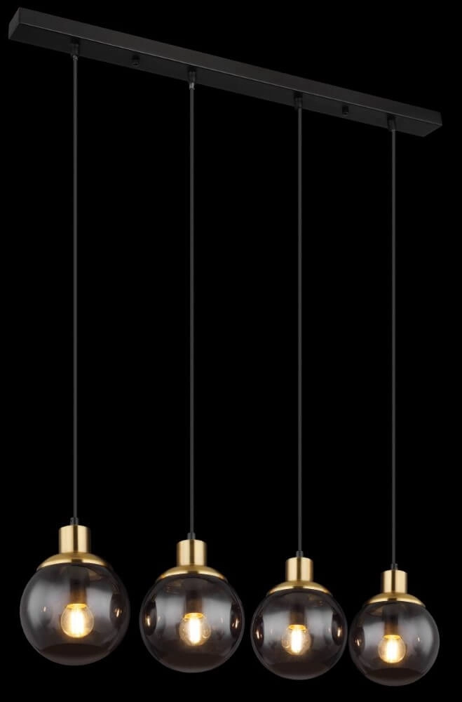 Design pendant lamp Potter 4-light Globo 9007371441372