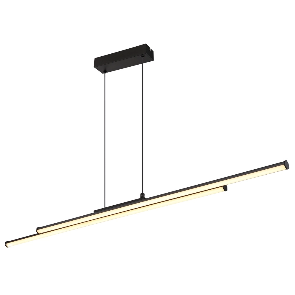 Modern pendant lamp Kirina 110cm black