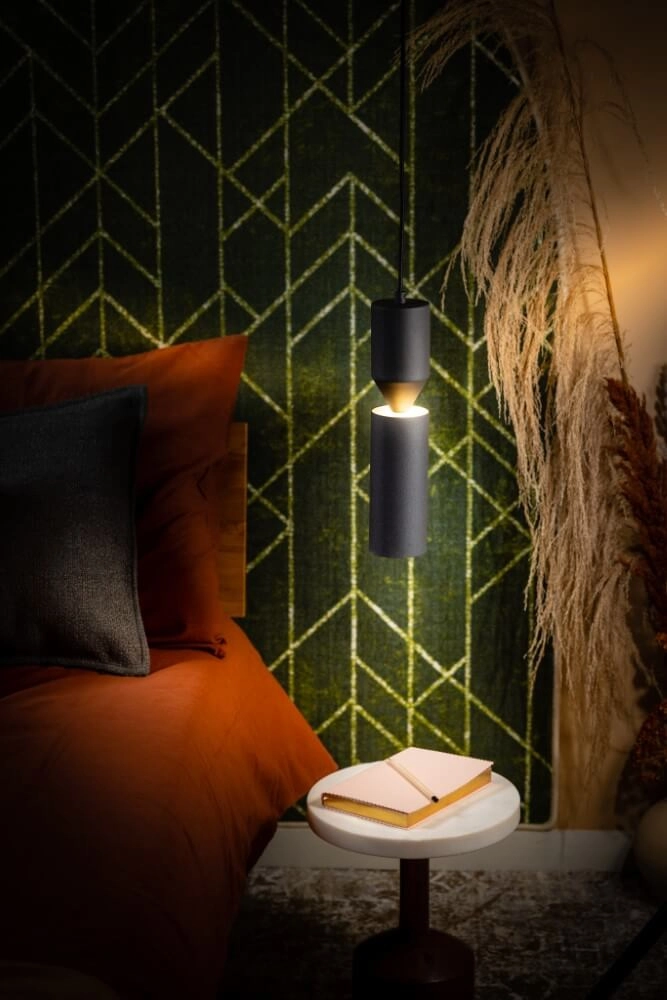Black pendant lamp Pencil Ø 8cm ETH 8720195305118