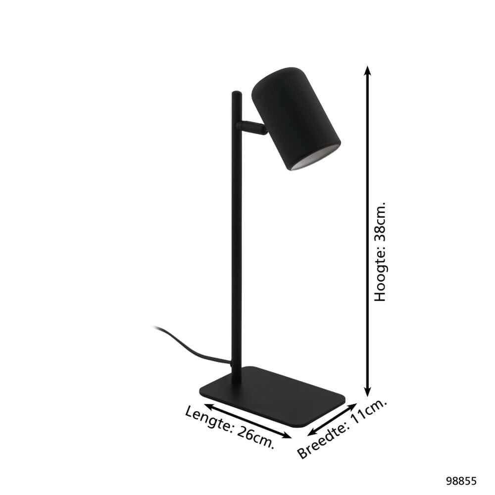 Black desk lamp Ceppino Eglo 9002759988555