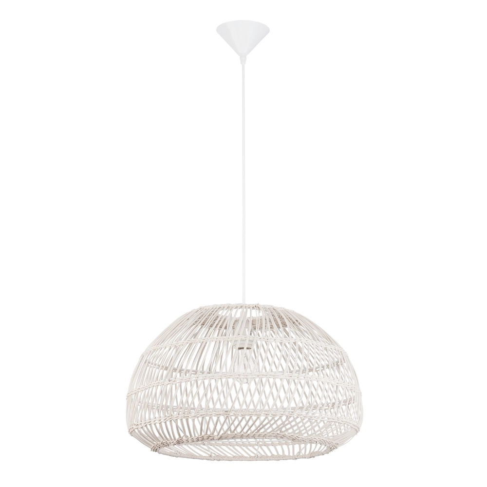 White pendant lamp Melody Ø 50.5cm Lyora 5212017416605