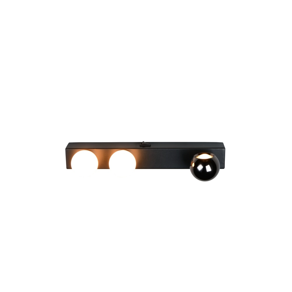 Wall lamp Arpino black 30cm Trio 4017807683622