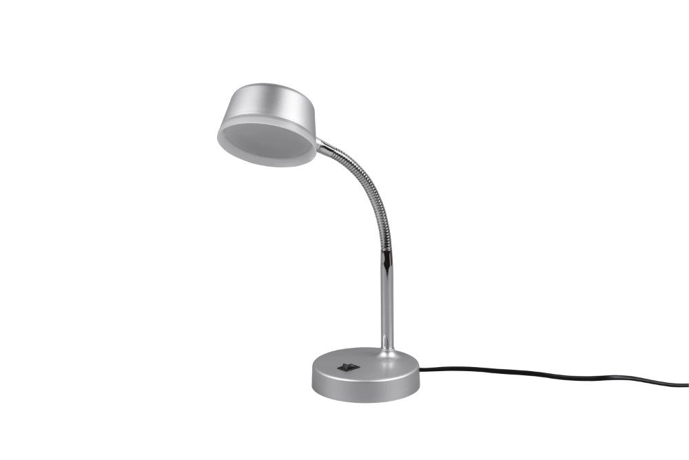 LED desk lamp Kiko silver gray Trio 4017807480993