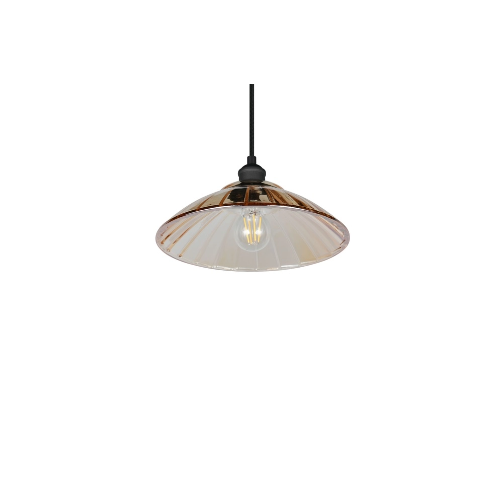 Classic pendant lamp Eluna Black Trio 4017807682489