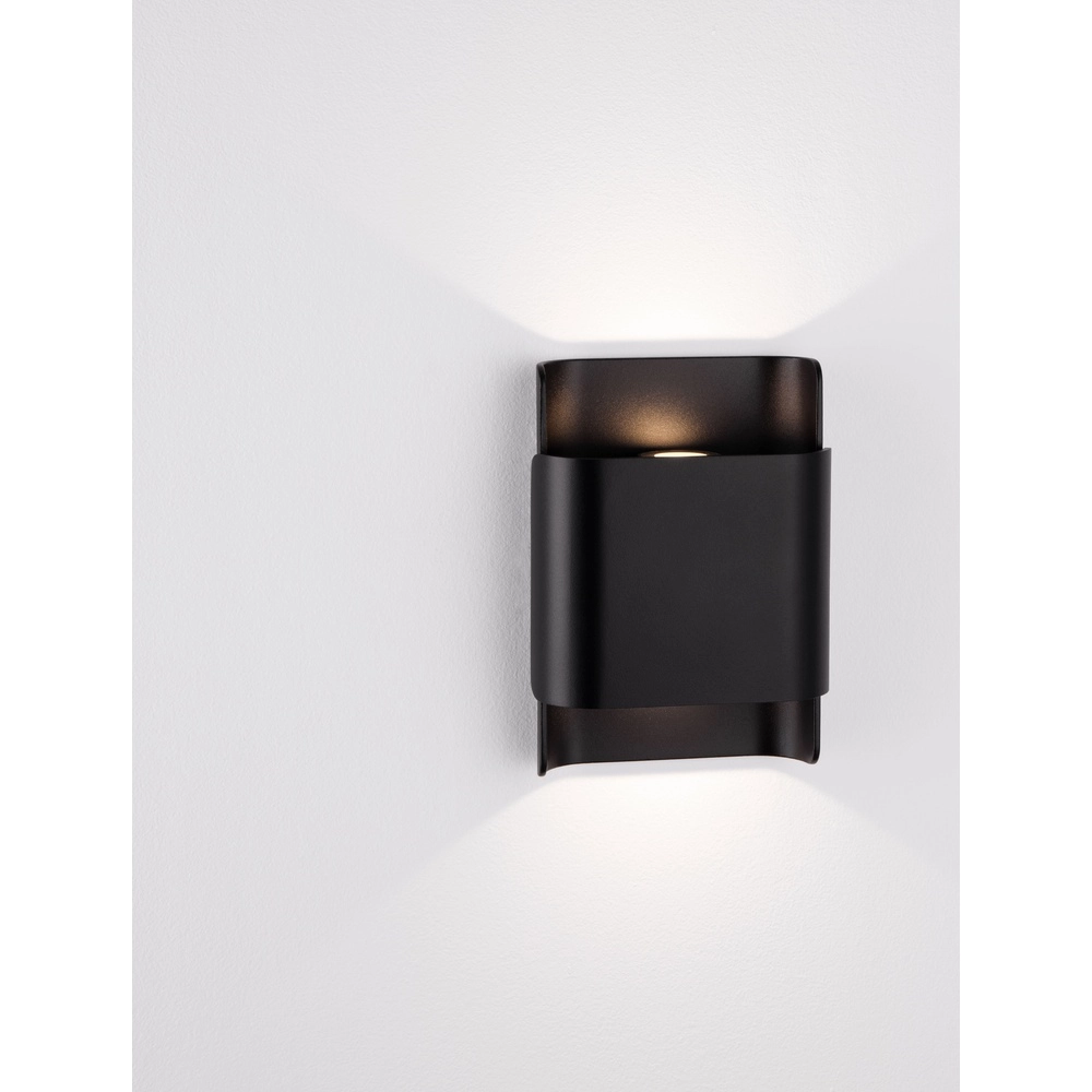 Black surface-mounted spotlight Polly 18cm Lyora 5212017465160