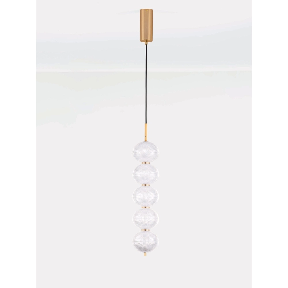 Unique pendant lamp Klelia Gold Lyora 5212017452665