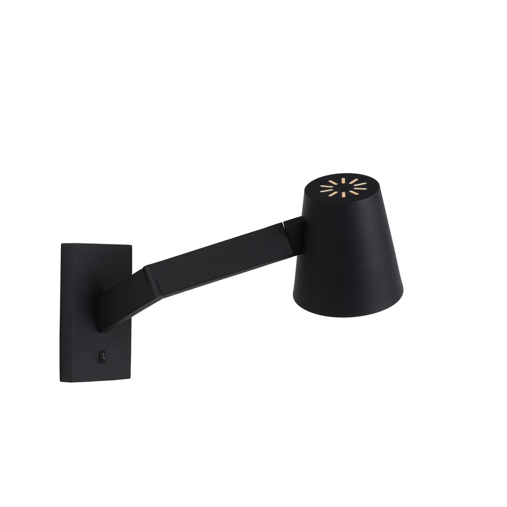 Black wall lamp Mizuko Design Lucide 5411212201713