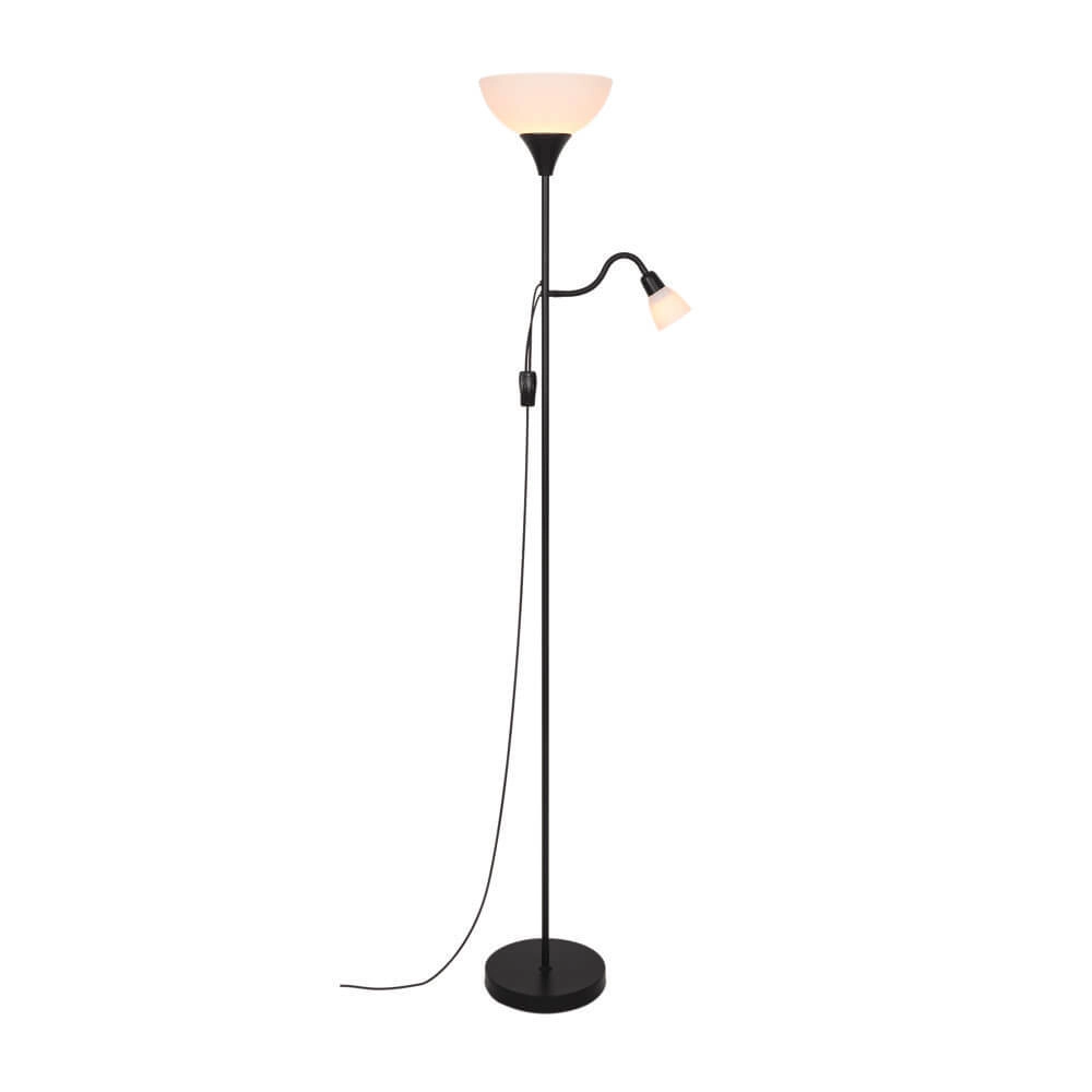 Classic reading lamp Lauria black Nordlux 5704924024634