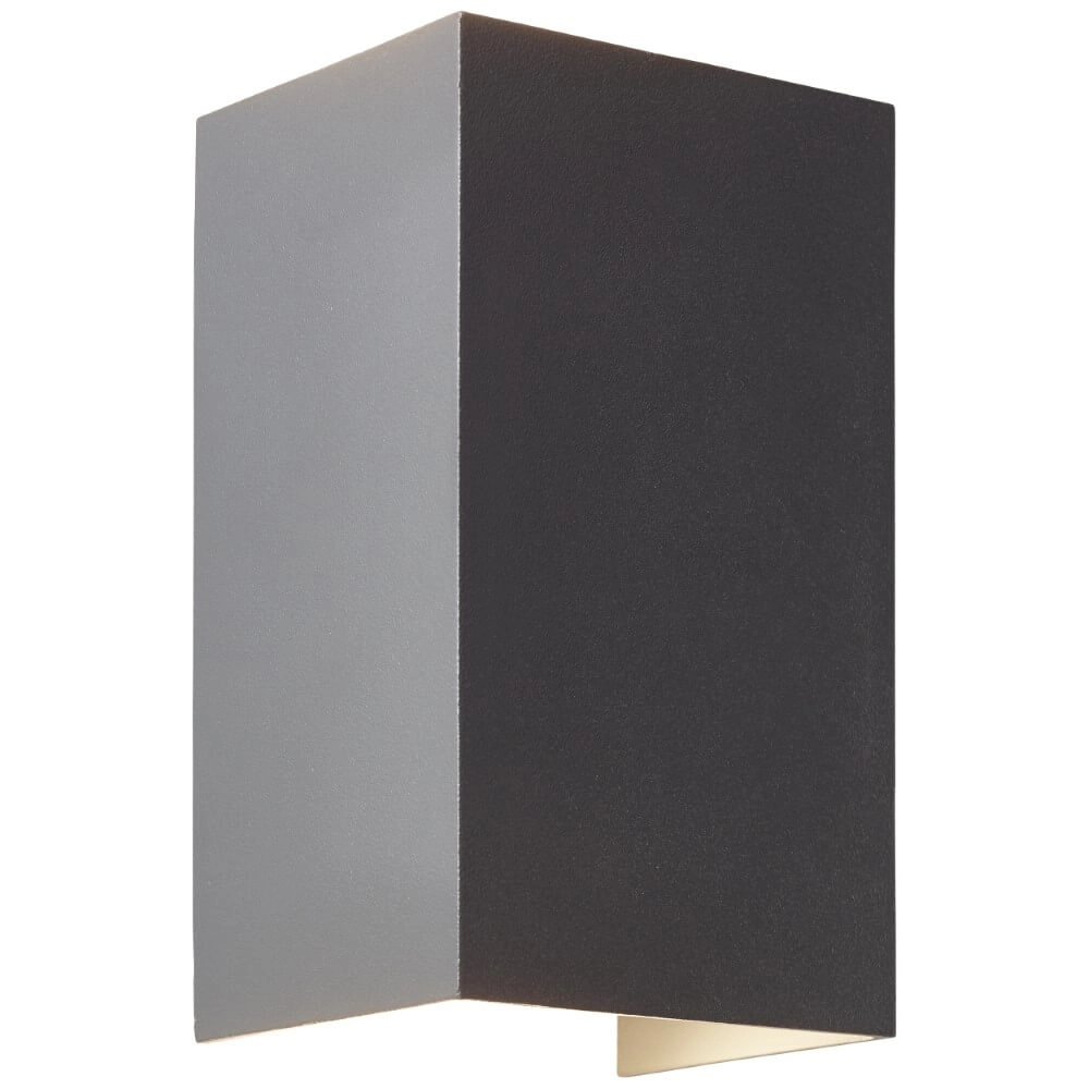 2-light surface-mounted spotlight Hilly grey