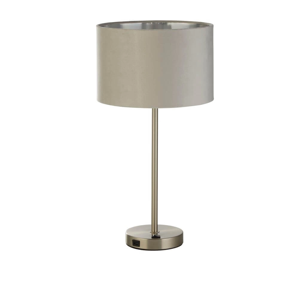 Table lamp Finn Gold with Grey