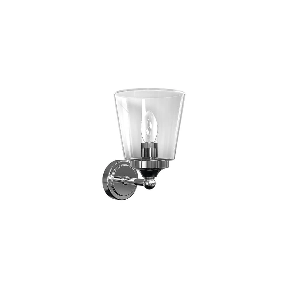 Bathroom wall lamp Bali chromium