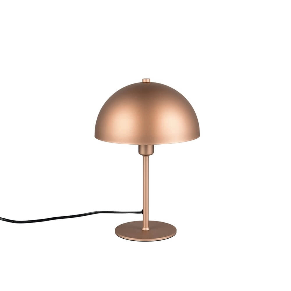 Design table lamp Nola coffee brown Ø 20cm Trio 4017807633924