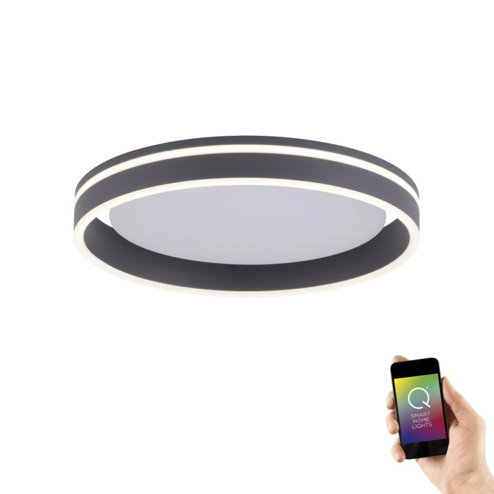 Design ceiling lamp Q-Vito Ø 40cm Paul Neuhaus 4012248336052