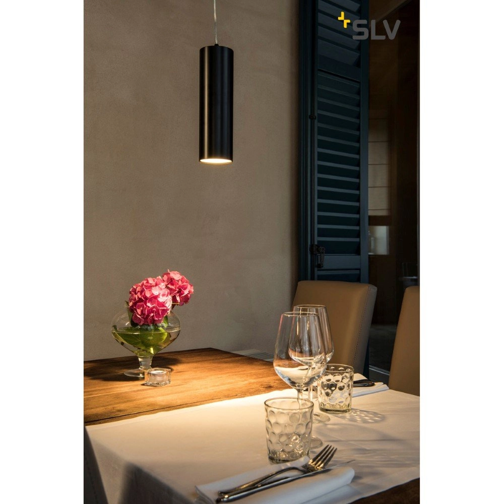 LED pendant light Anela Pendel black SLV 4024163191050
