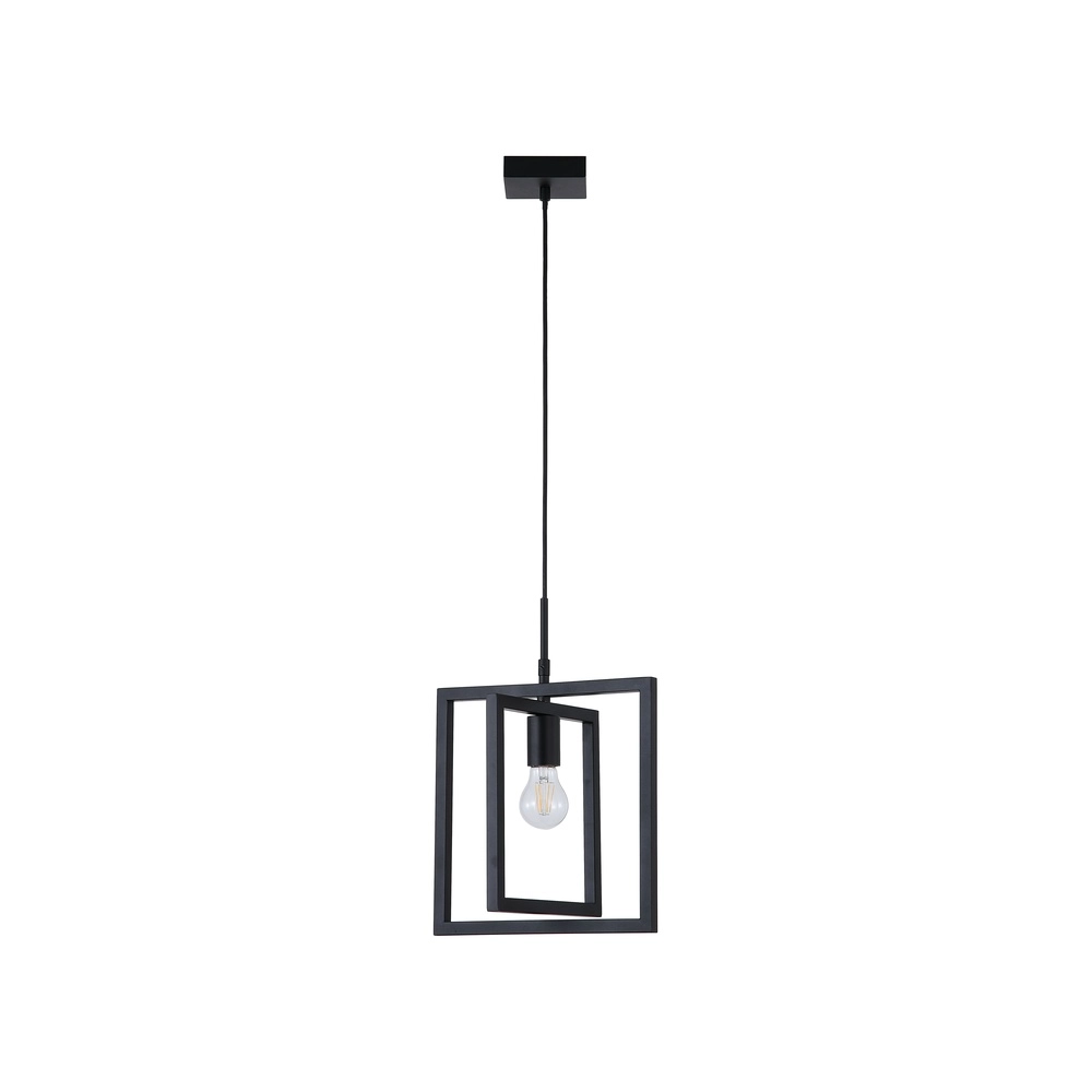 Black pendant lamp Plaza ankle Searchlight 5053423305912