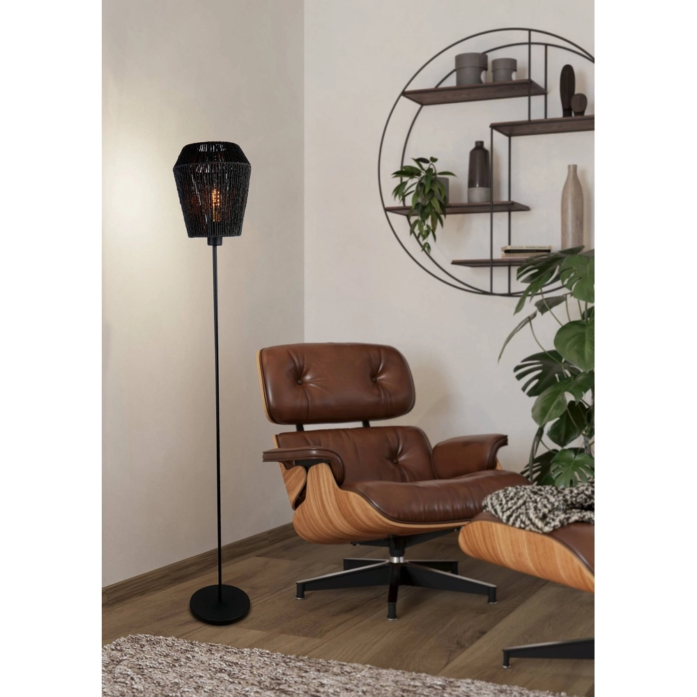Rope Floor Lamp Persley Ø 22cm - black Eglo 9002759441081