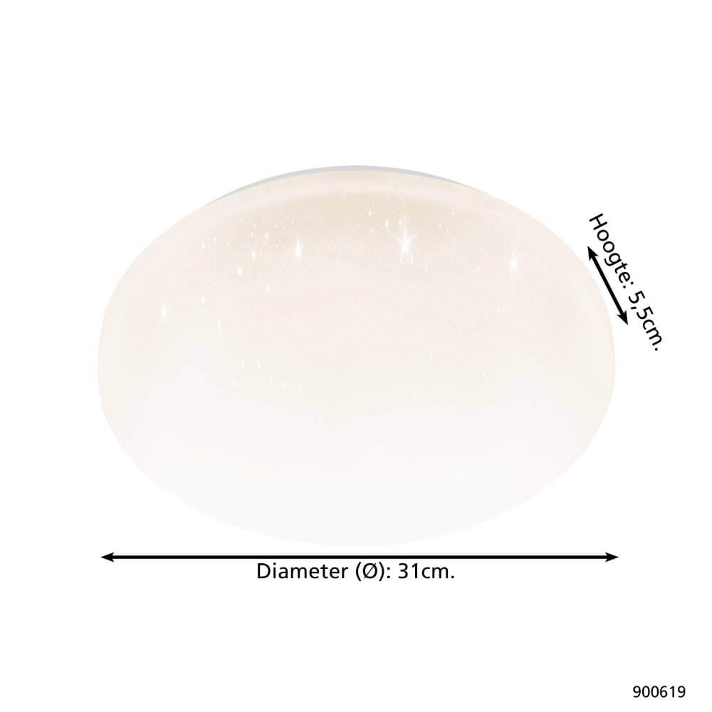 LED ceiling light Frania-S Ø 31cm - 3000K Eglo 9008606245161