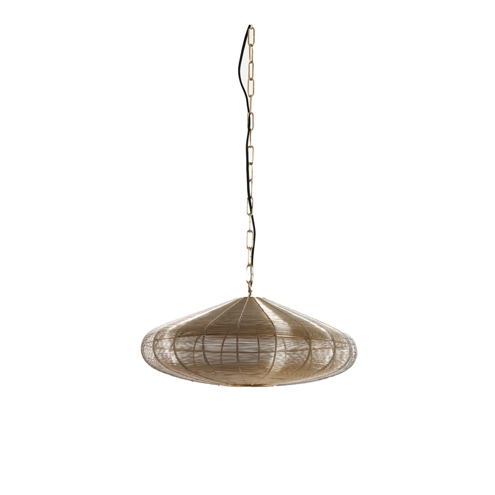 Pendant lamp Bahoto gold Ø 51cm Light & Living 8717807706814