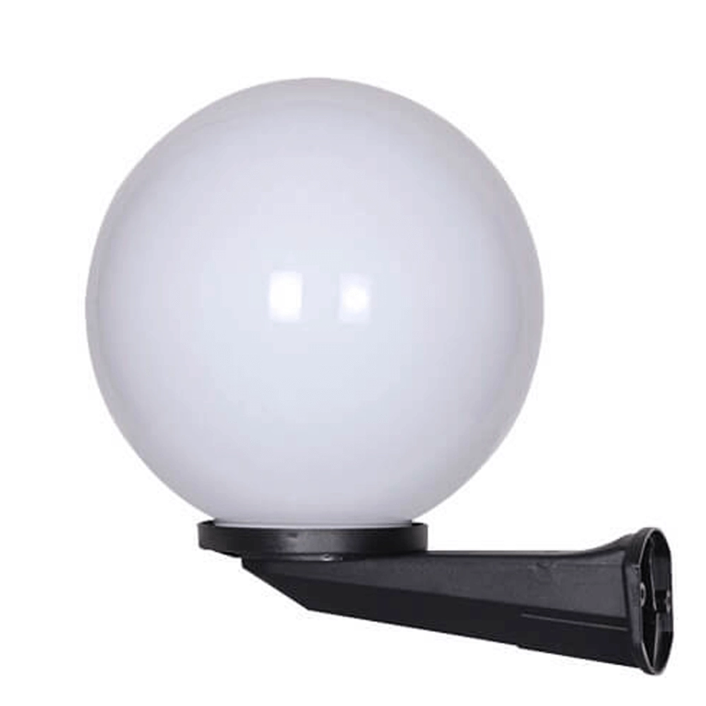 Globe lamp Bolano 30cm. wall opal